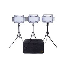 Ikan Kit w/3 x IB508-v2 Bi-color LED Studio Light