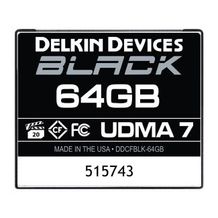 Delkin BLACK 64GB CompactFlash UMDA 7 Memory Card