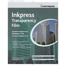 InkPress Transparency Film 7 mil , 8.5in. x 11in. 20s sheets