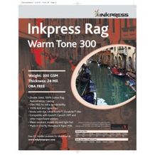 InkPress Rag Warm Tone 300gsm, Double Sided,12in.X12in. 25 sheets
