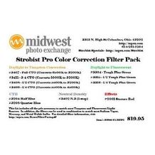Strobist&reg; Pro Rosco Color Correction Gel Pack