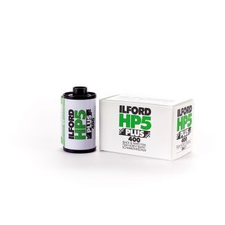 Ilford HP5 Plus Black & White Negative Film - 35mm Roll Film - 24 Exposures